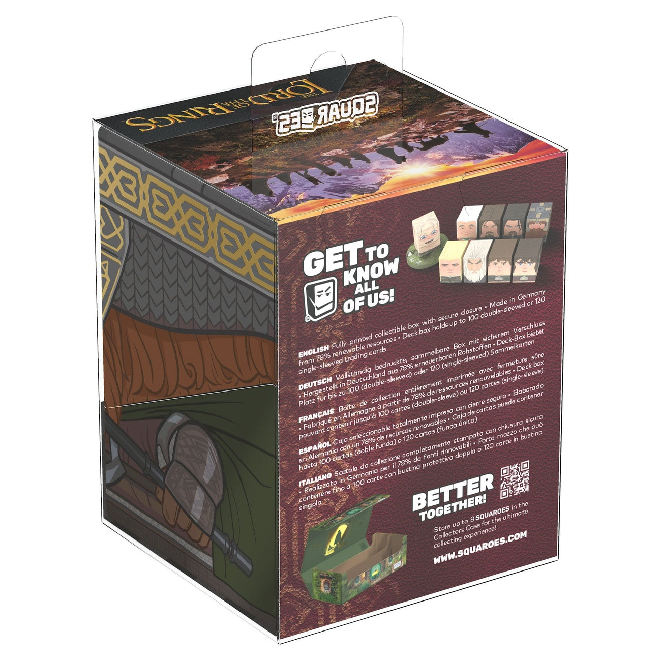 Product image Gimli Trading Card Box Ultimate Guard - The Lord of the Rings