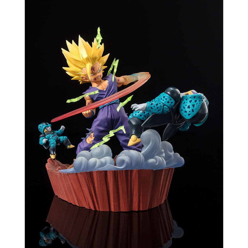 Image produit Dragon Ball FiguartsZERO Extra Battle Statue PVC Super Saiyan 2 Son Gohan -Colère explosant en puissance- 20 cm