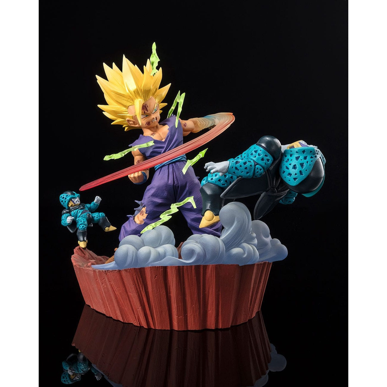 Image produit Dragon Ball FiguartsZERO Extra Battle Statue PVC Super Saiyan 2 Son Gohan -Colère explosant en puissance- 20 cm
