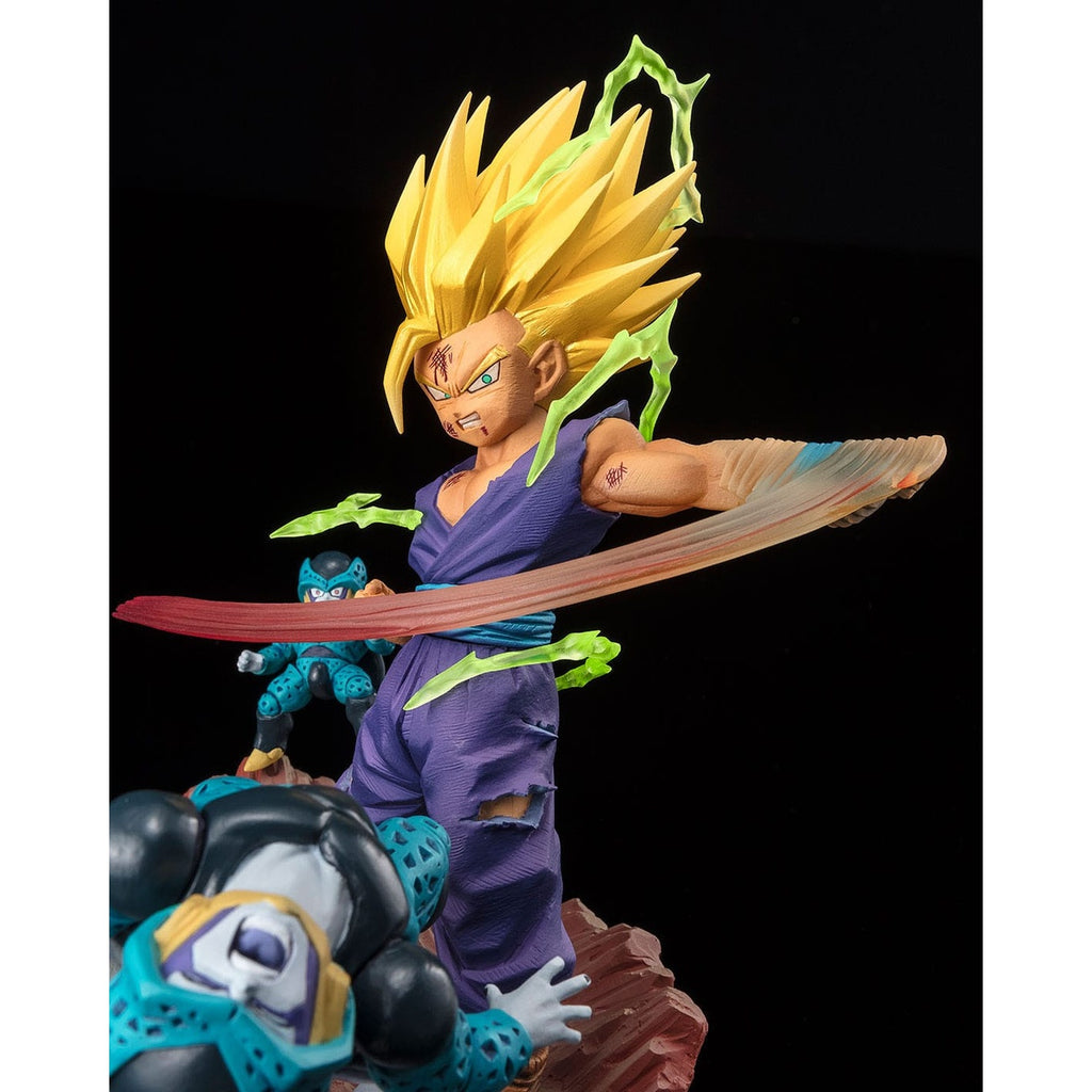 Image produit Dragon Ball FiguartsZERO Extra Battle Statue PVC Super Saiyan 2 Son Gohan -Colère explosant en puissance- 20 cm