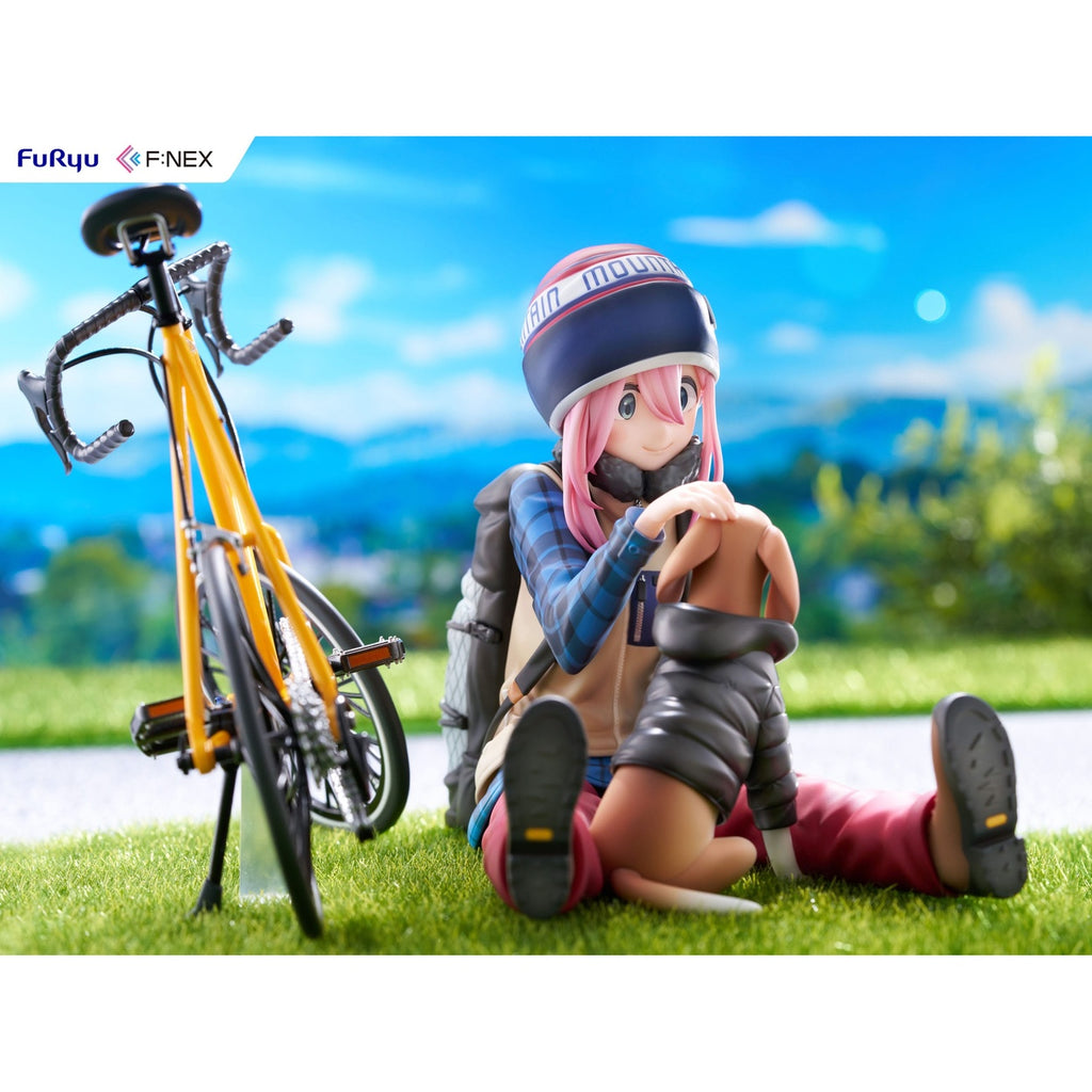Image produit Laid Back Camp F:NEX Statue PVC 1/7 Nadeshiko Kagamihara 13 cm