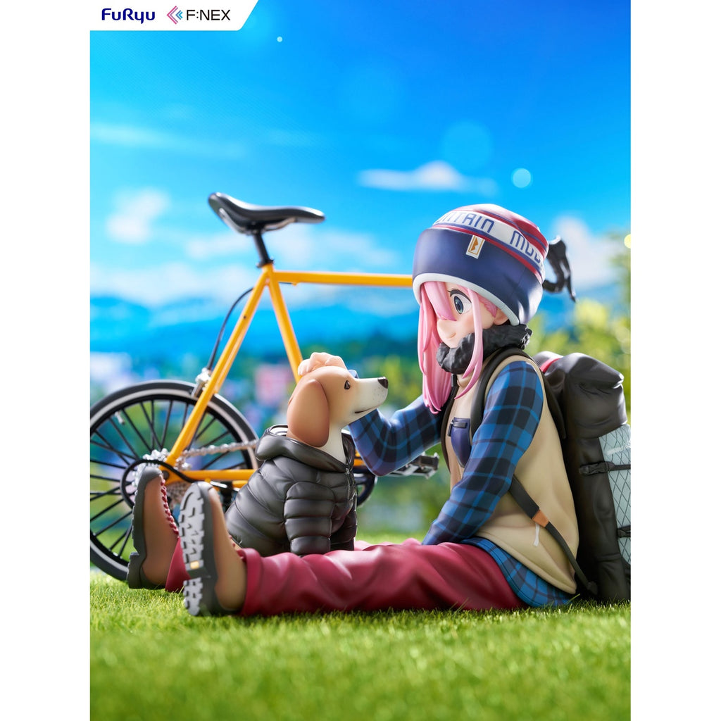 Image produit Laid Back Camp F:NEX Statue PVC 1/7 Nadeshiko Kagamihara 13 cm