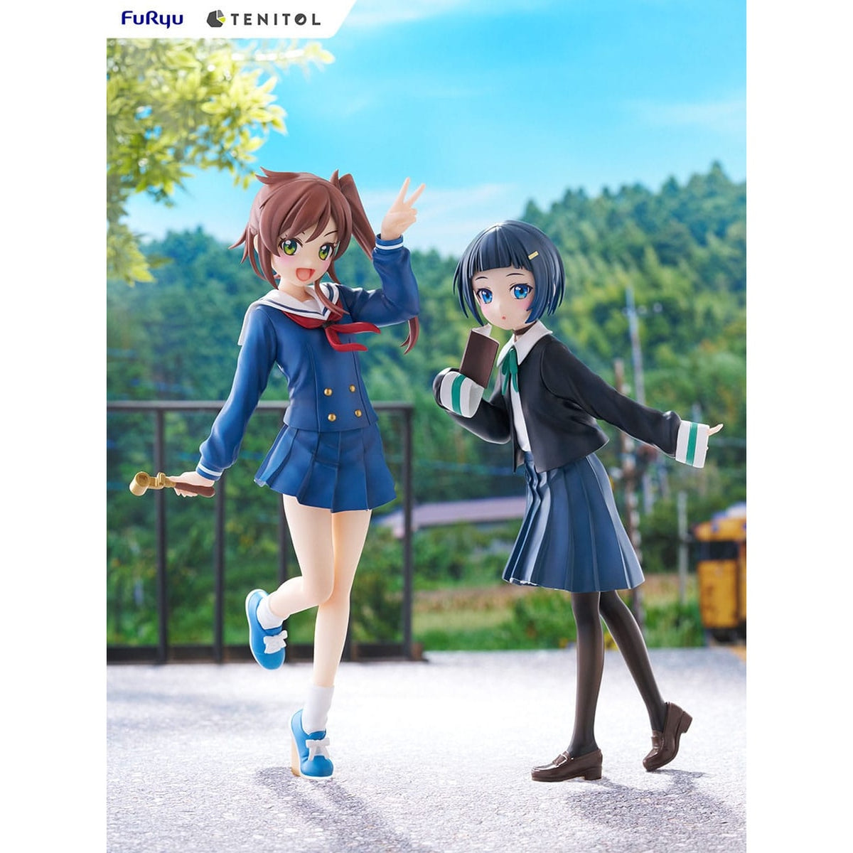 Image produit Train to the End of the World Statue PVC Tenitol Akira Shinonome 20 cm
