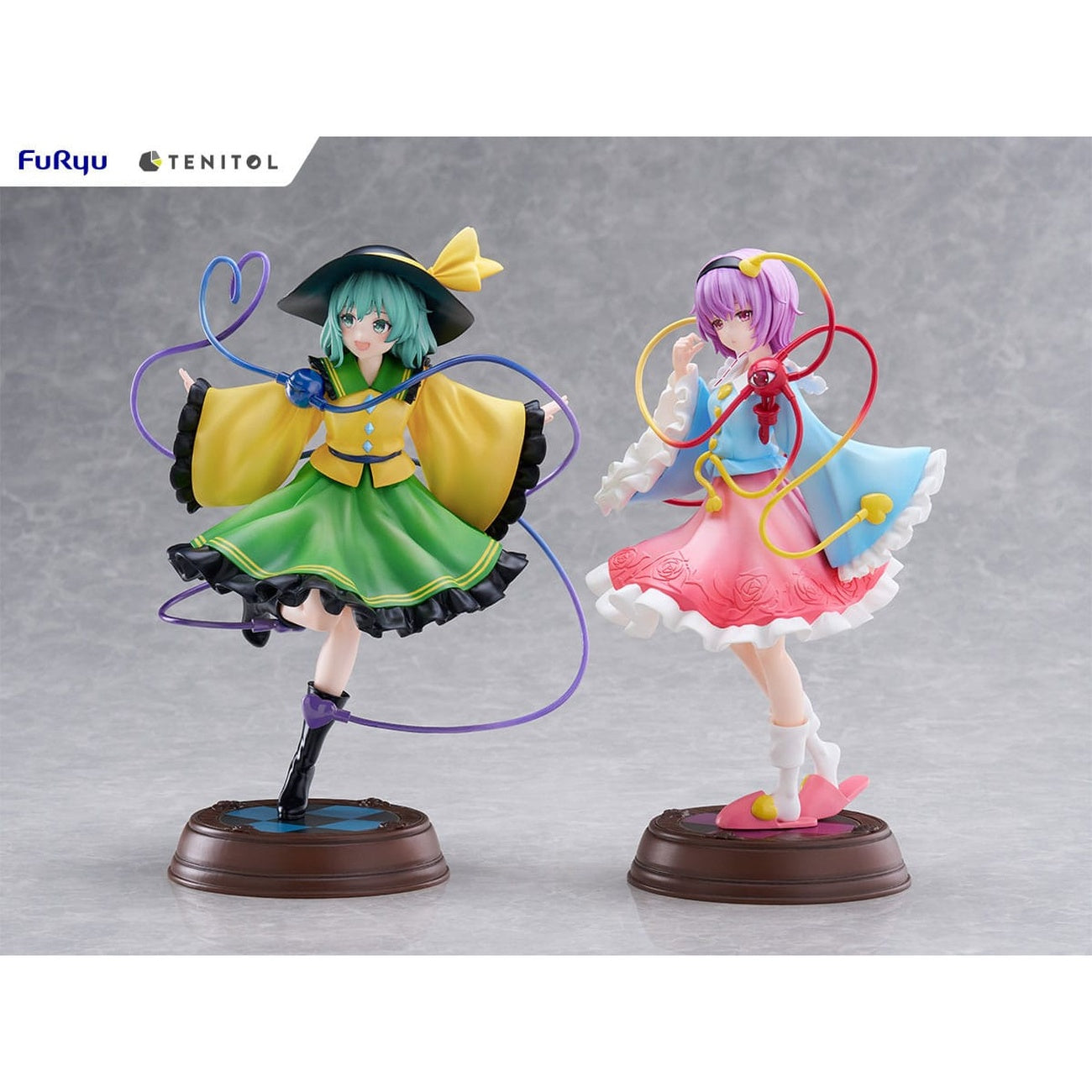 Product image Touhou Project Tenitol PVC Statue Koishi Komeiji & Satori Komeiji 22 cm