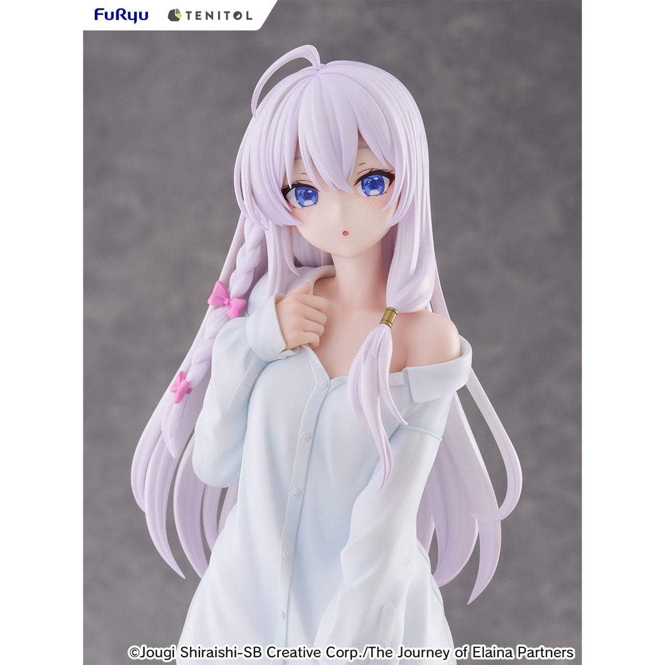Image produit Wandering Witch: The Journey of Elaina Statue PVC Tenitol Tall Elaina Shirt Ver. 30 cm