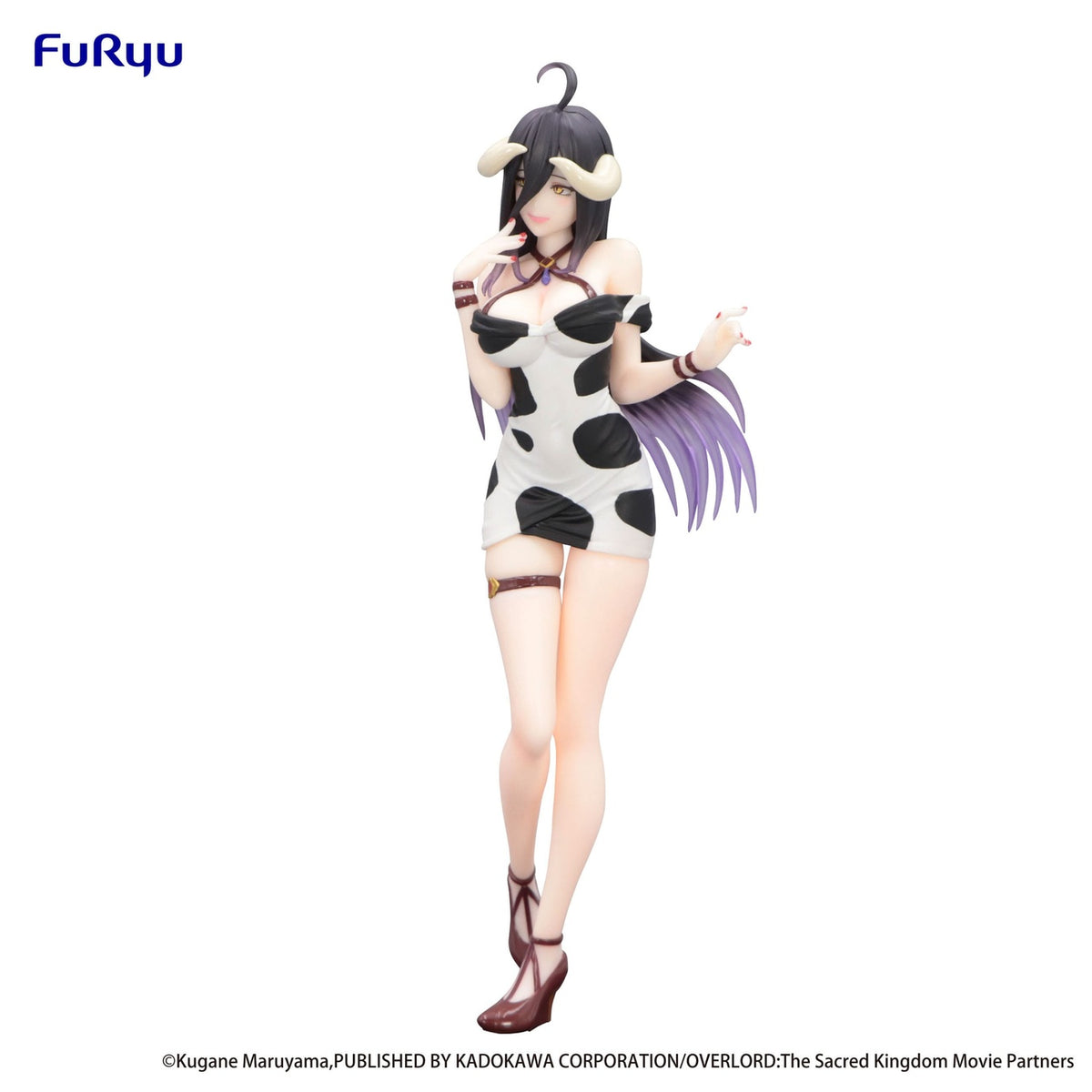 Image produit Overlord Trio-Try-iT Statue PVC Albedo Mini Robe Motif Vache Ver. 21 cm