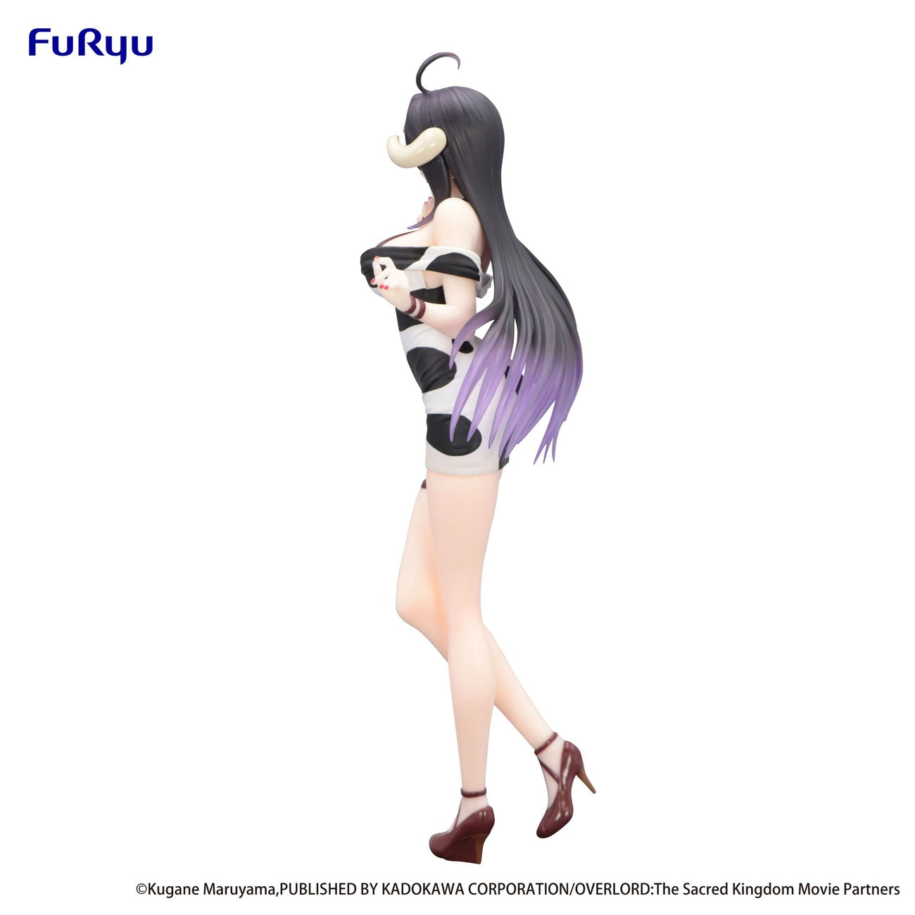 Image produit Overlord Trio-Try-iT Statue PVC Albedo Mini Robe Motif Vache Ver. 21 cm