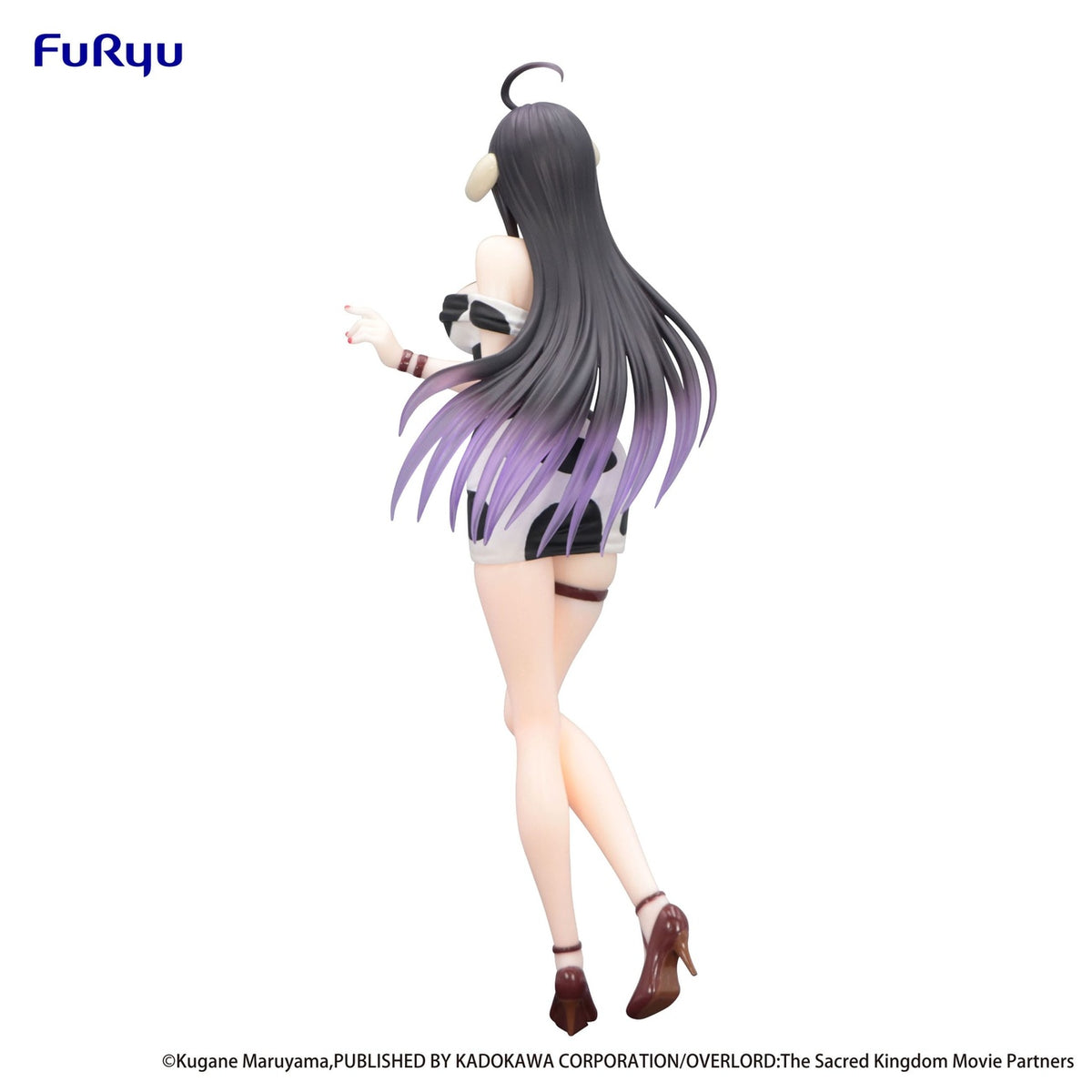 Image produit Overlord Trio-Try-iT Statue PVC Albedo Mini Robe Motif Vache Ver. 21 cm