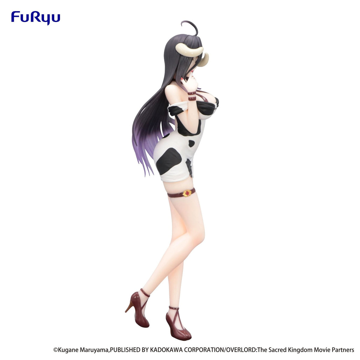 Image produit Overlord Trio-Try-iT Statue PVC Albedo Mini Robe Motif Vache Ver. 21 cm