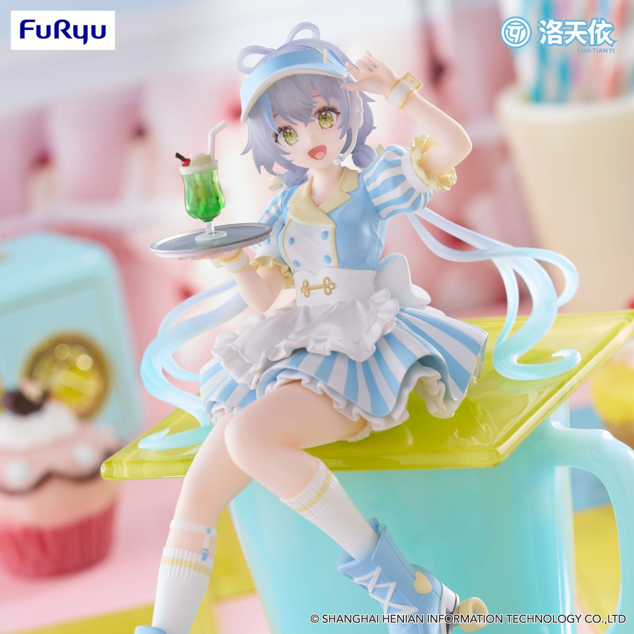 Image produit Vsinger Noodle Stopper Statue PVC Luo Tian Yi Waitress Ver. 15 cm