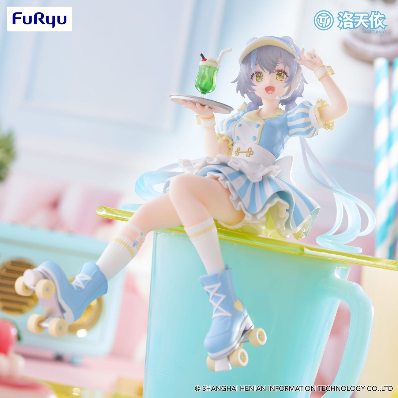 Image produit Vsinger Noodle Stopper Statue PVC Luo Tian Yi Waitress Ver. 15 cm
