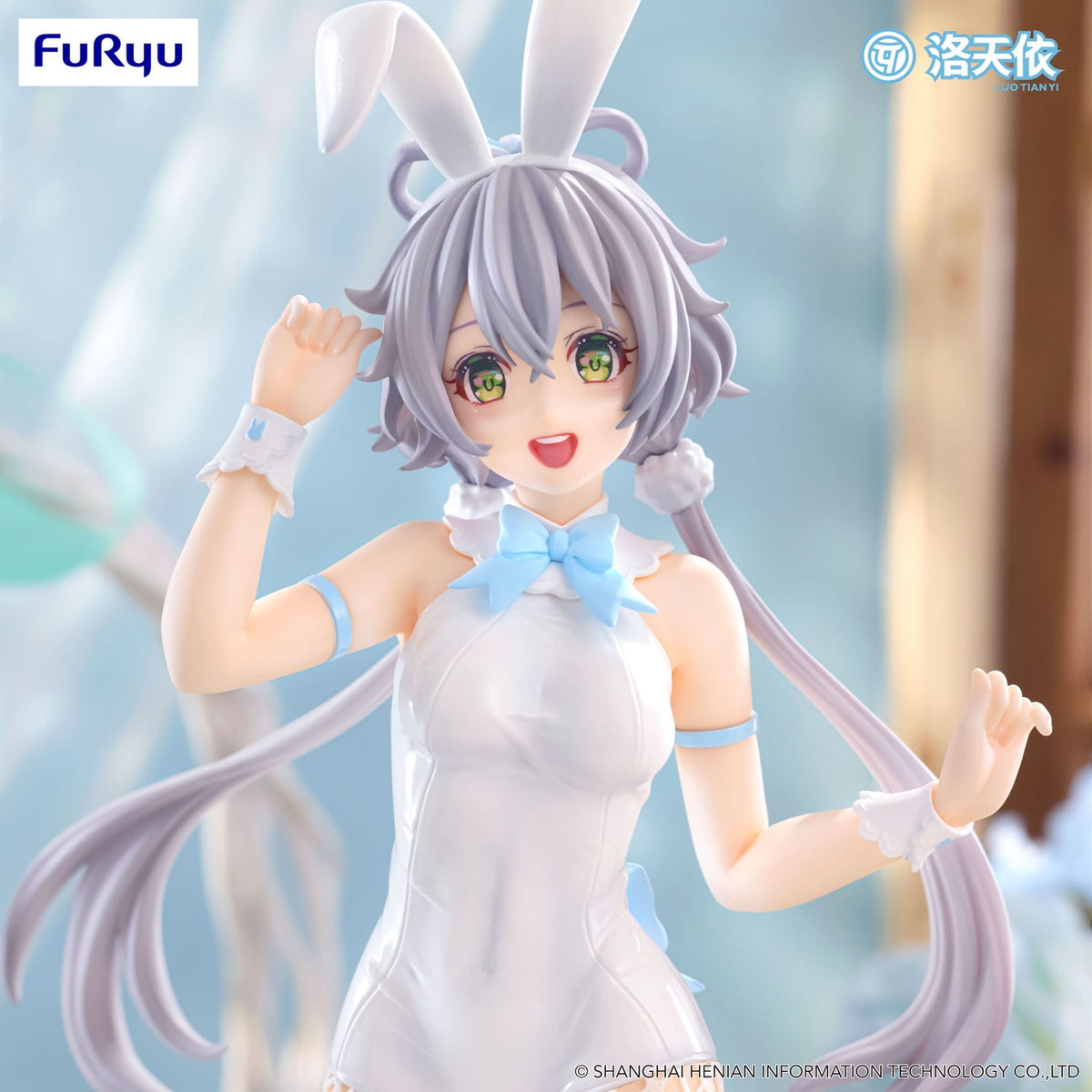 Image produit VTuber BiCute Bunnies Statue PVC V Singer Luo Tian Yi 28 cm