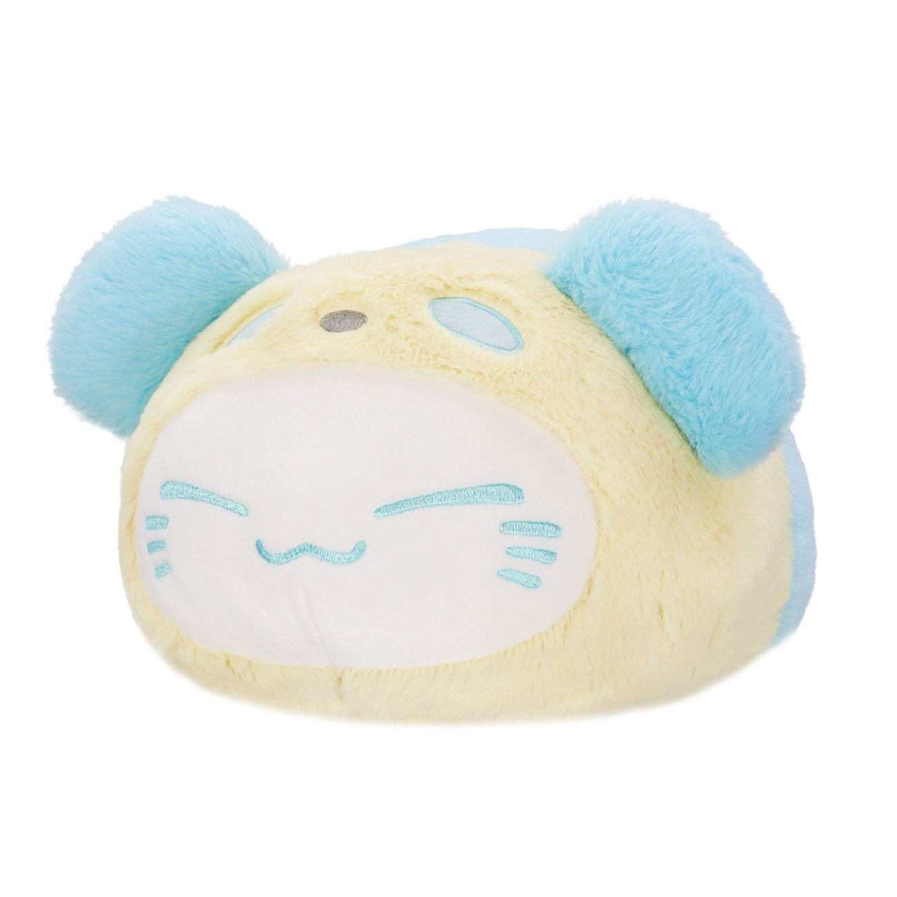 Image produit Nemuneko Peluche Chat Pastel Panda Big Blue 33 cm