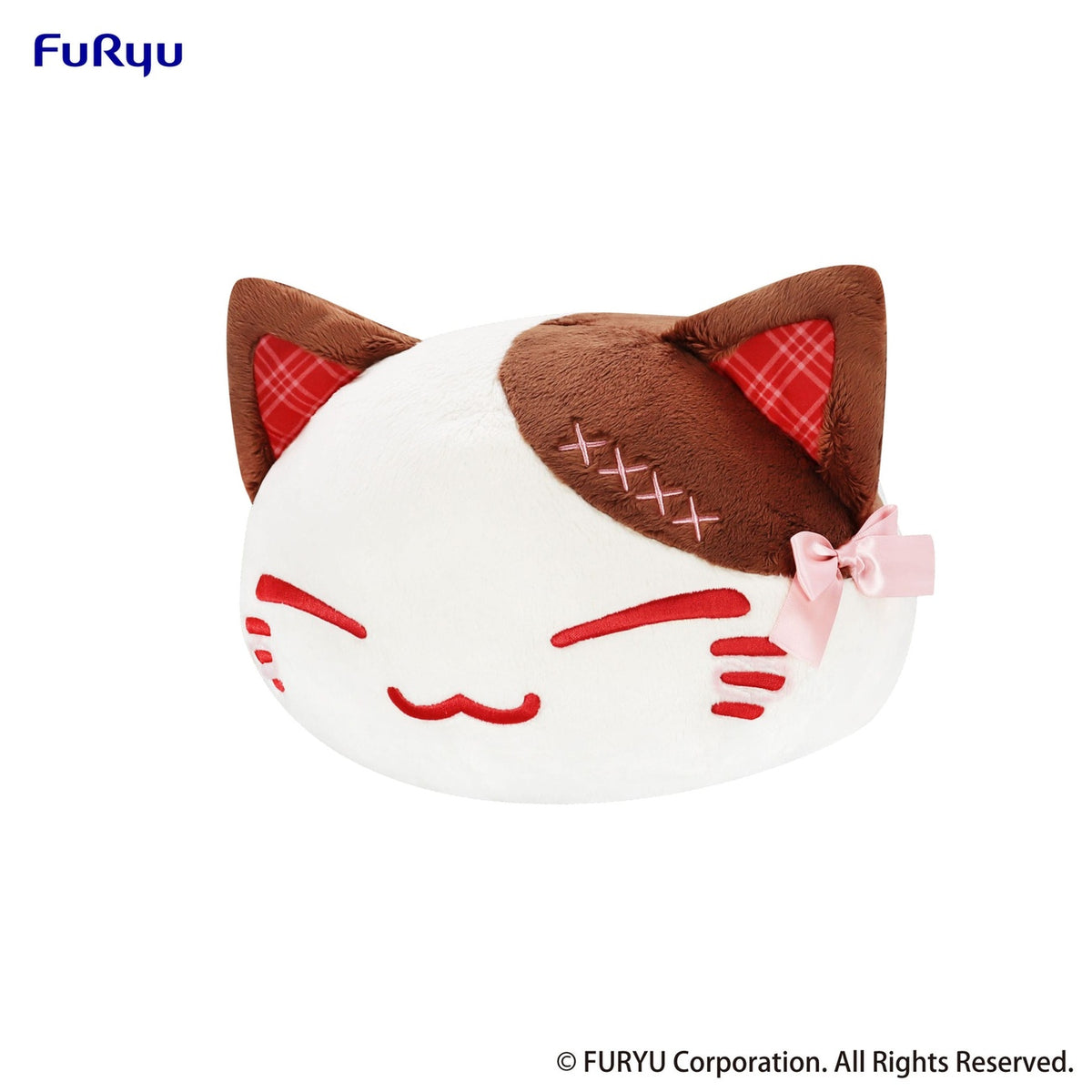 Image produit Nemuneko Cat Sweet Grande Peluche Marron 35 cm