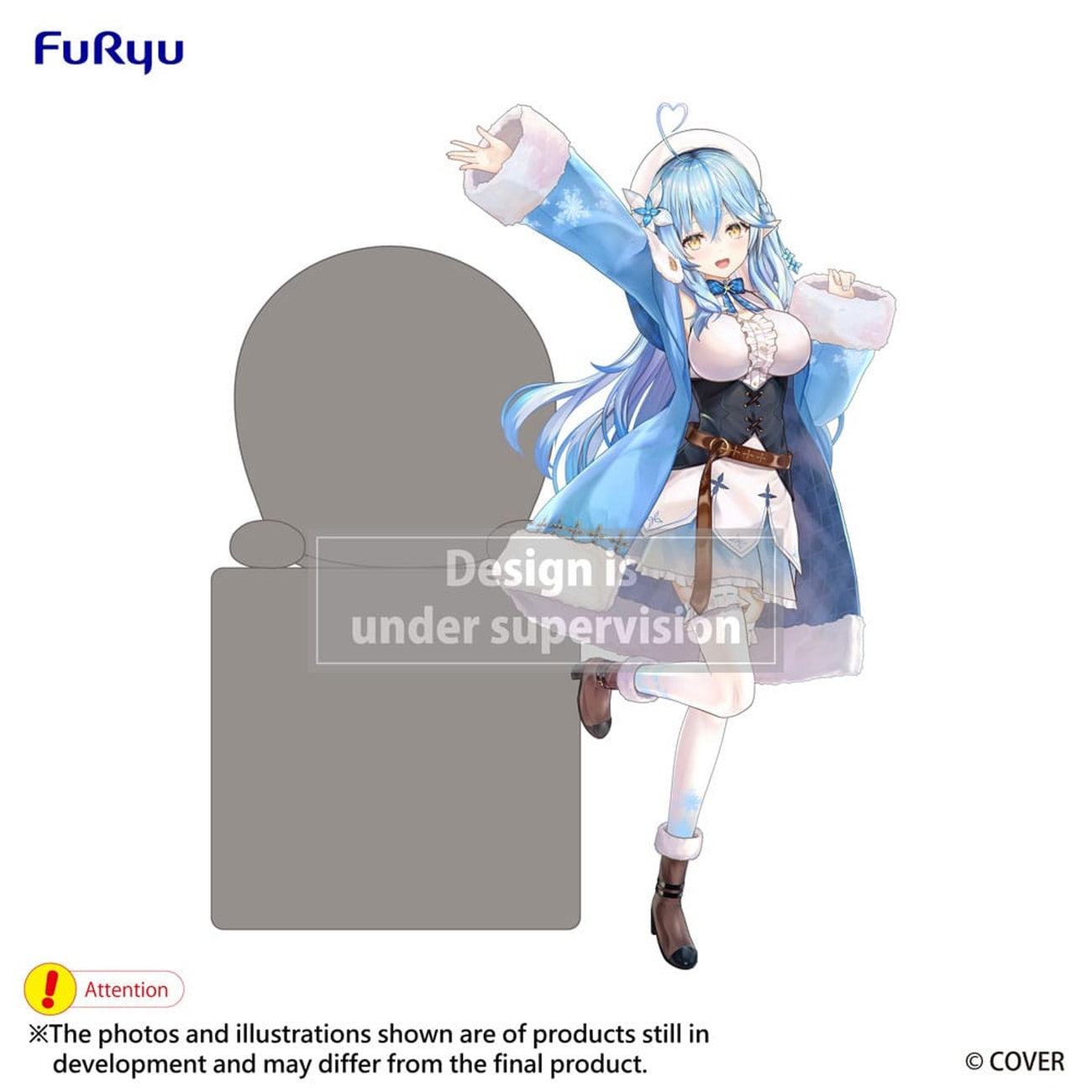 Image produit Hololive Production Statue PVC Hikkake Yukihana Lamy 10 cm