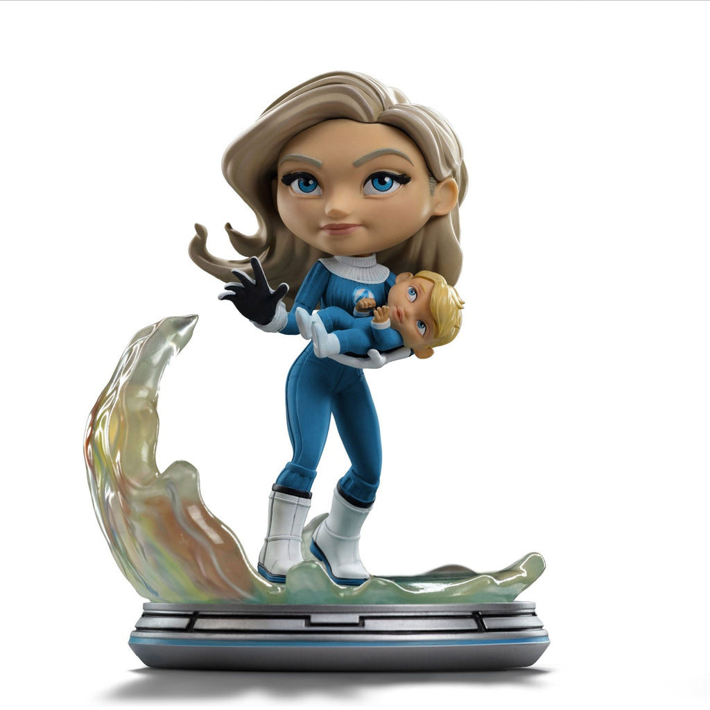 Image produit Fantastic Four Mini Co. figurine PVC Invisible Woman et Franklin 15 cm