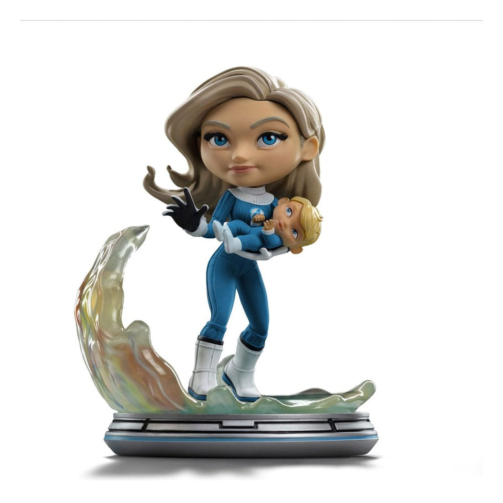 Image produit Fantastic Four Mini Co. figurine PVC Invisible Woman et Franklin 15 cm
