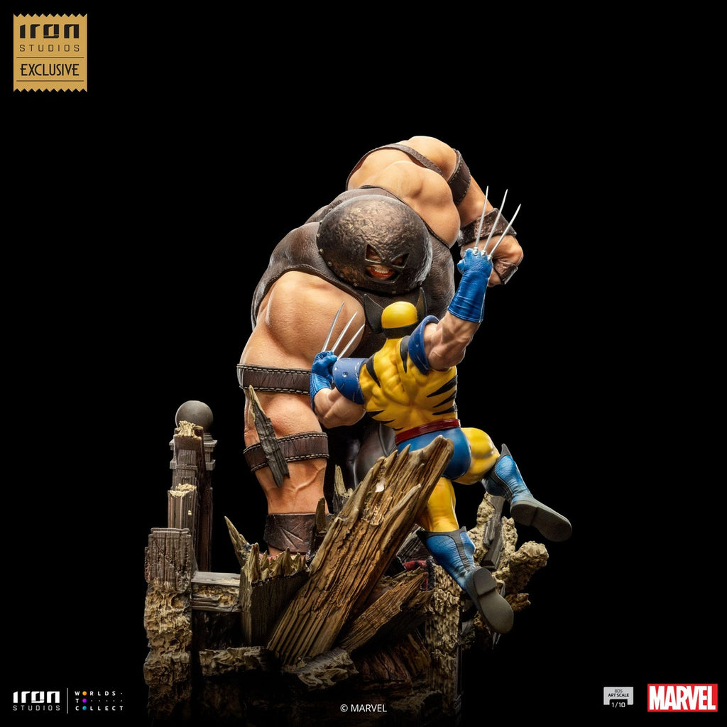 Image produit Marvel BDS Art Scale Statue 1/10 Wolverine vs Juggernaut heo EU Exclusive 30 cm