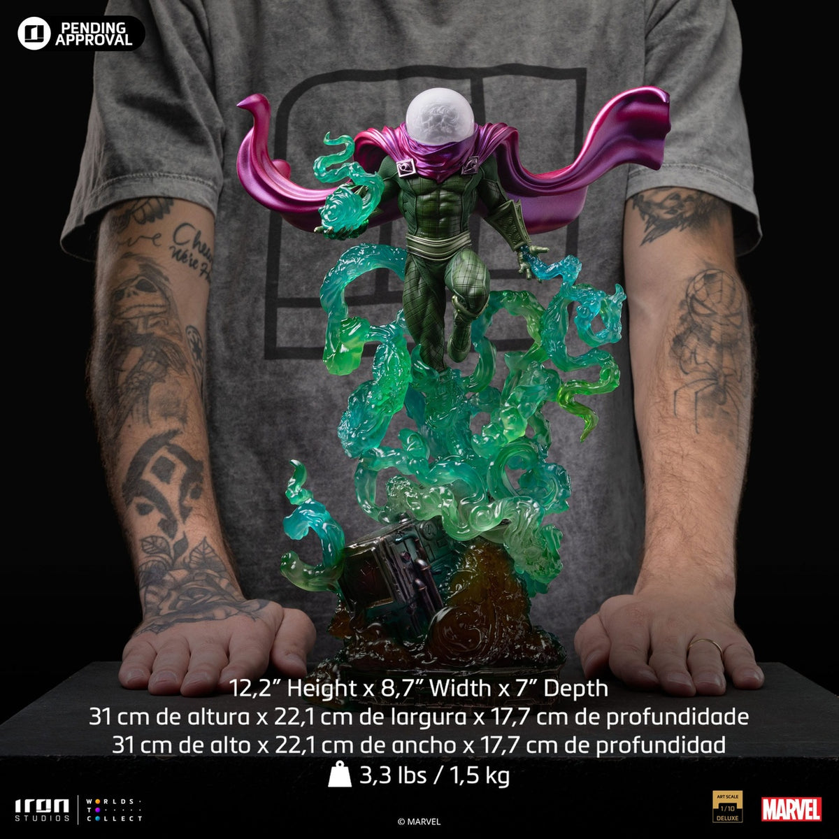 Image produit Marvel Deluxe Statue Art Scale 1/10 Mysterio 31 cm