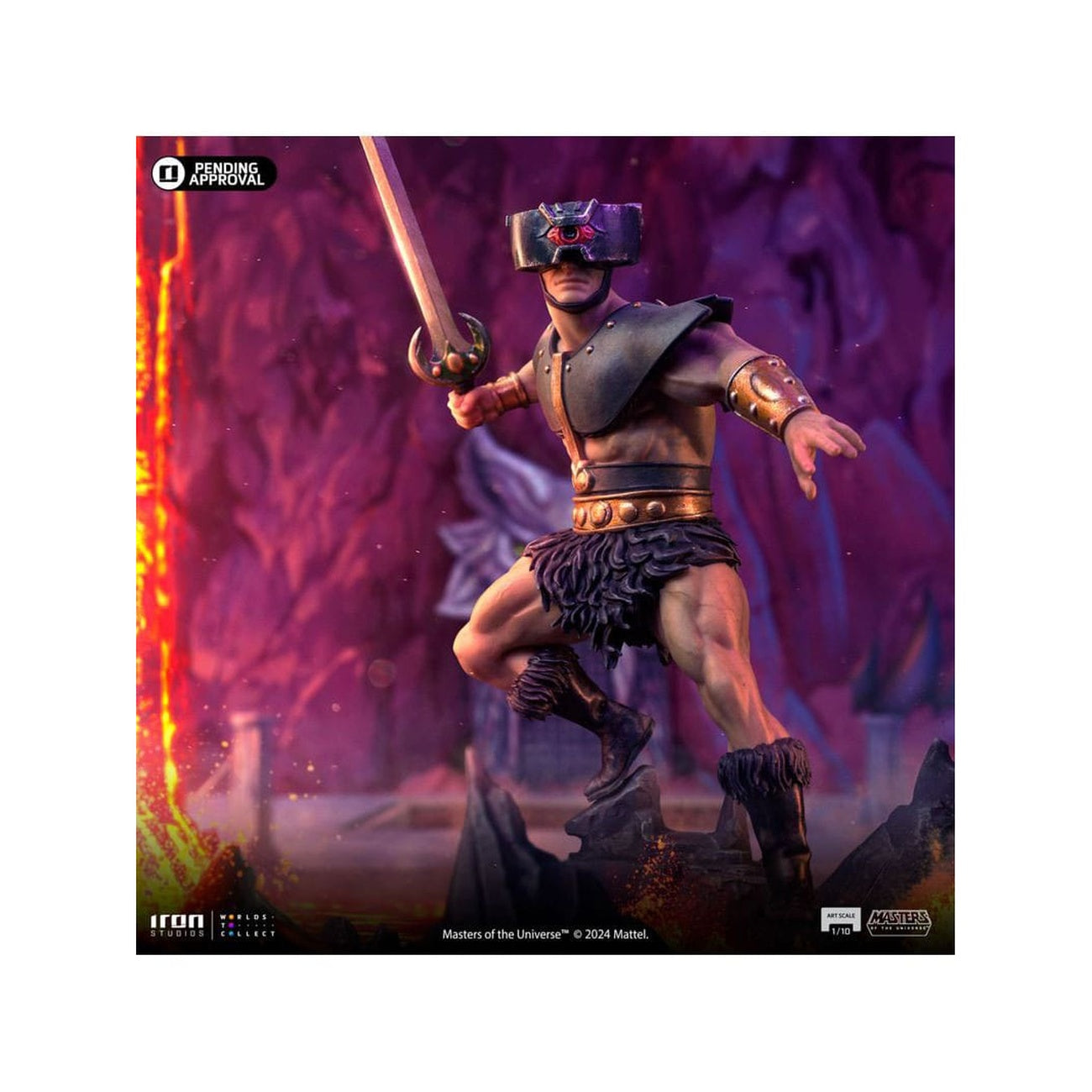 Product image Masters of the Universe Art Scale Statue 1/10 Tri-Klops 24 cm