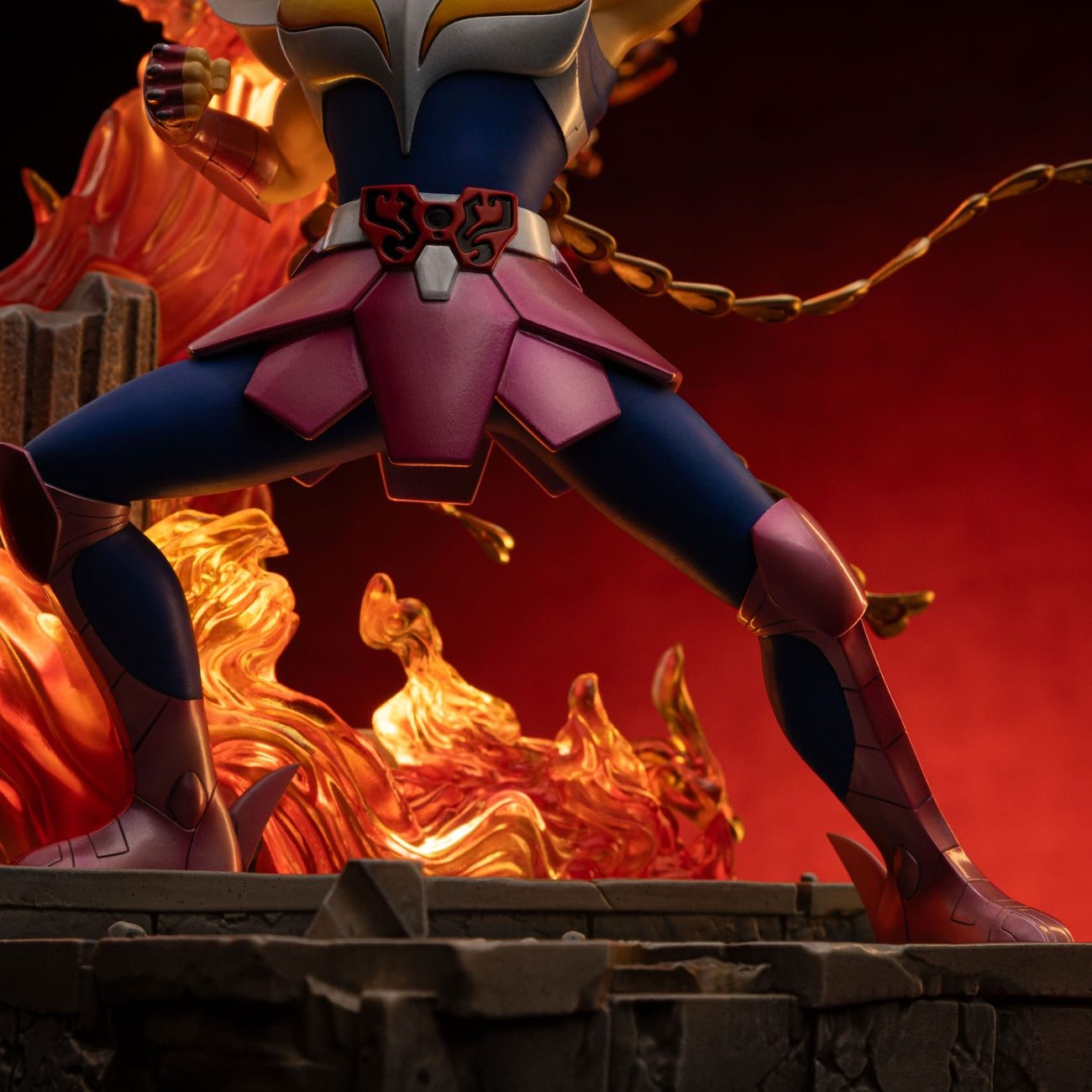 Image produit Saint Seiya Statue Deluxe Art Scale 1/10 Phoenix Ikki 41 cm