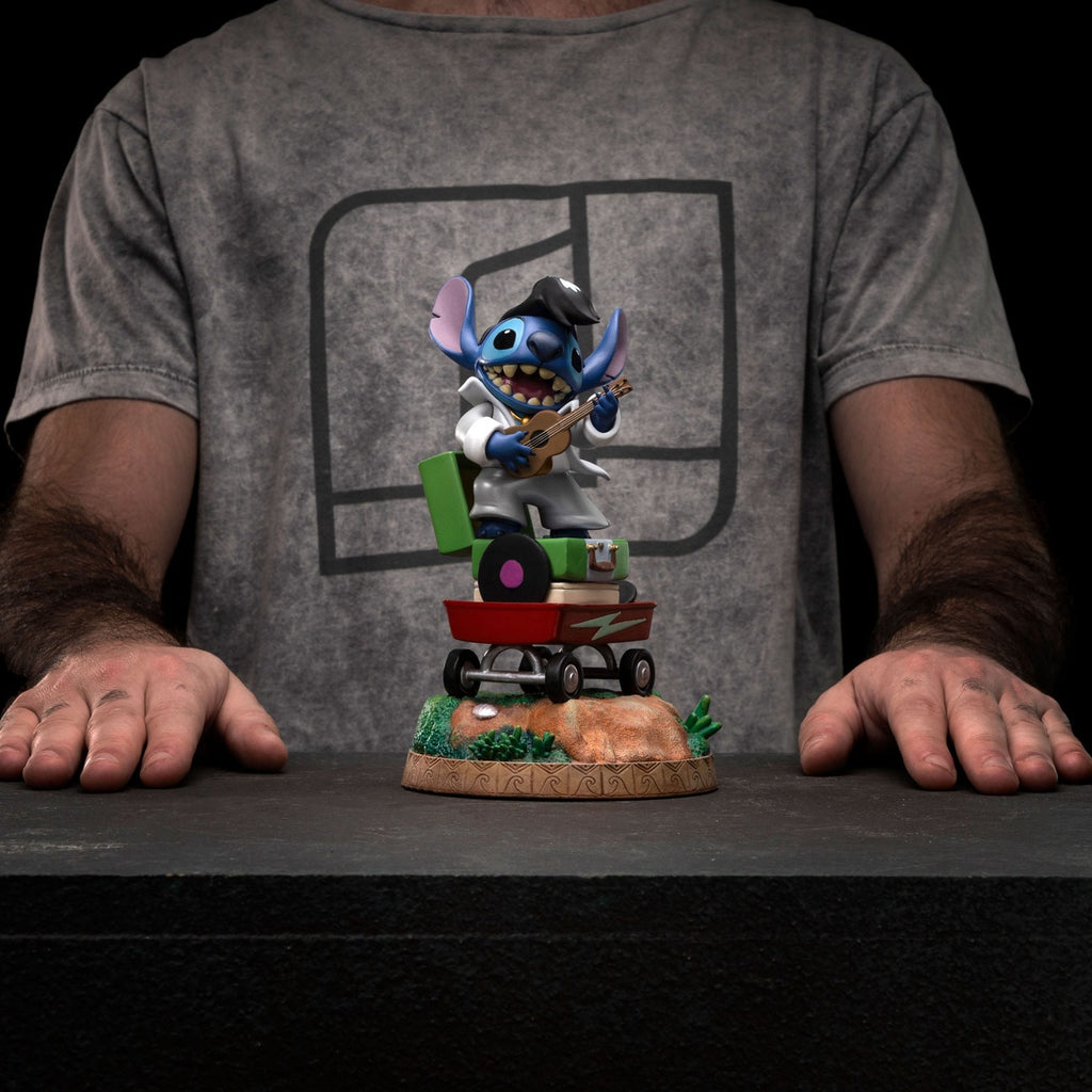 Image produit Lilo & Stitch Statue Art Scale 1/10 Stitch King of Rock 17 cm