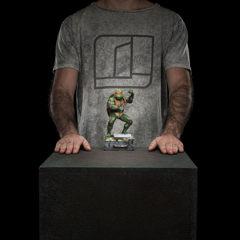 Image produit Teenage Mutant Ninja Turtles Statue Art Scale 1/10 Michelangelo 19 cm
