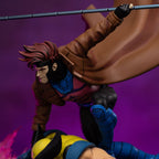 Image produit Marvel Statue Deluxe Art Scale 1/10 X-Men97 Gambit & Wolverine 29 cm