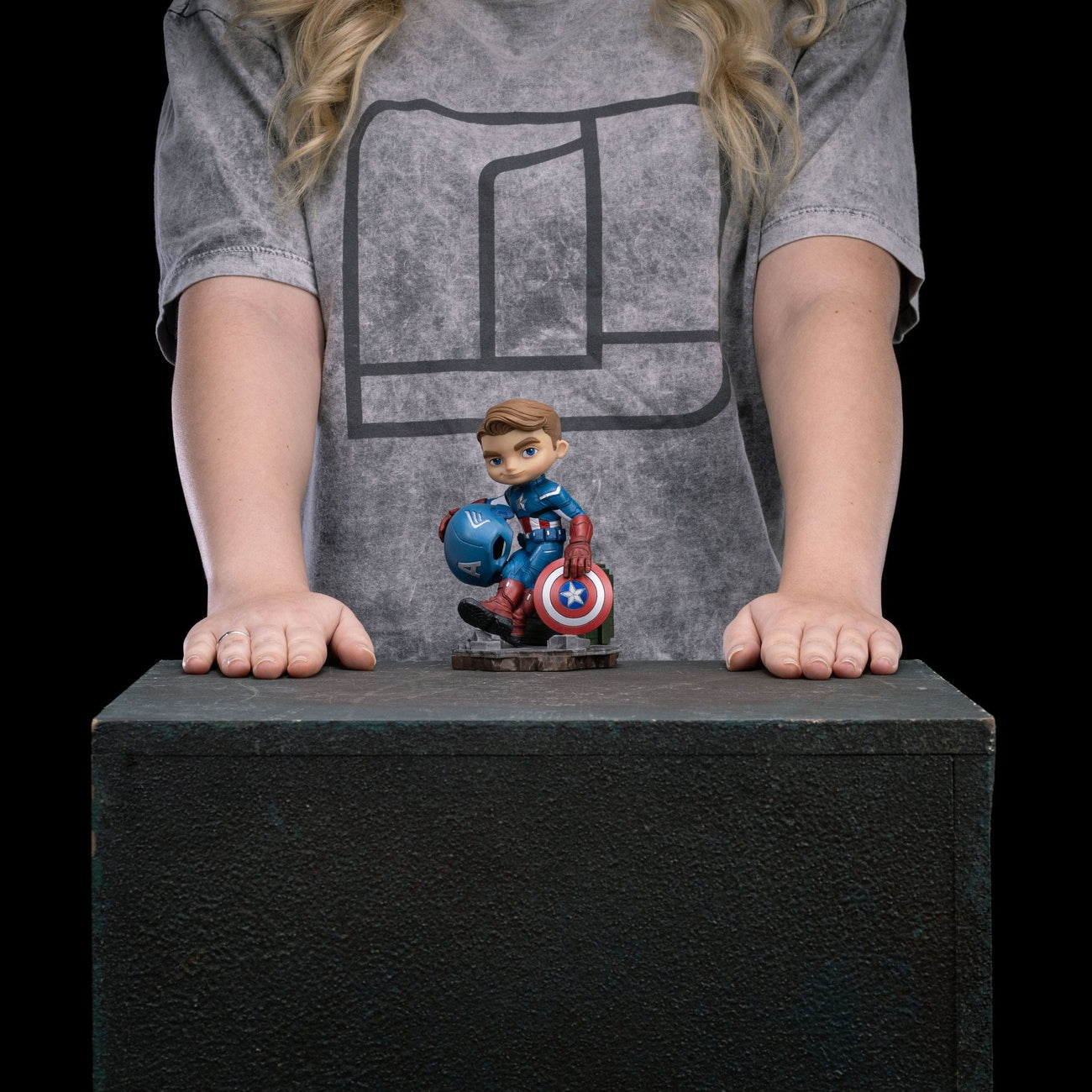 Image produit Avengers Infinity Saga Mini Co. Figurine PVC Captain America 14 cm