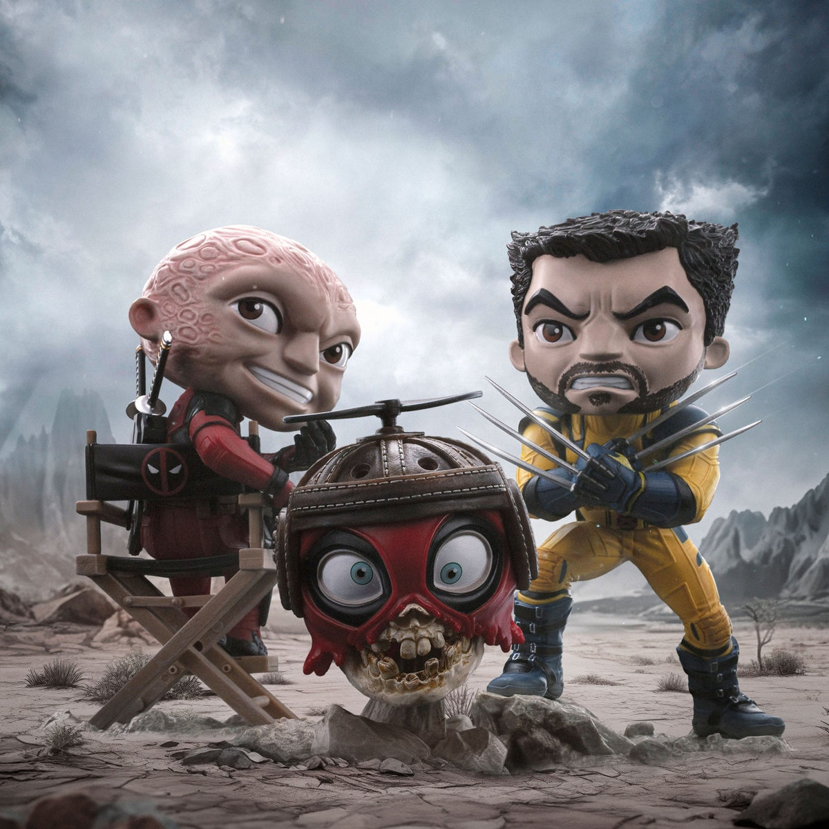Product image Deadpool & Wolverine Mini Co. PVC Figure Wolverine Unmasked 14 cm