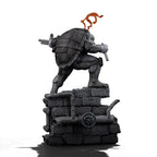 Image produit Teenage Mutant Ninja Turtles Statue Art Scale 1/10 Michelangelo Variante Noir et Blanc 26 cm heo exclusive