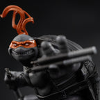 Image produit Teenage Mutant Ninja Turtles Statue Art Scale 1/10 Michelangelo Variante Noir et Blanc 26 cm heo exclusive