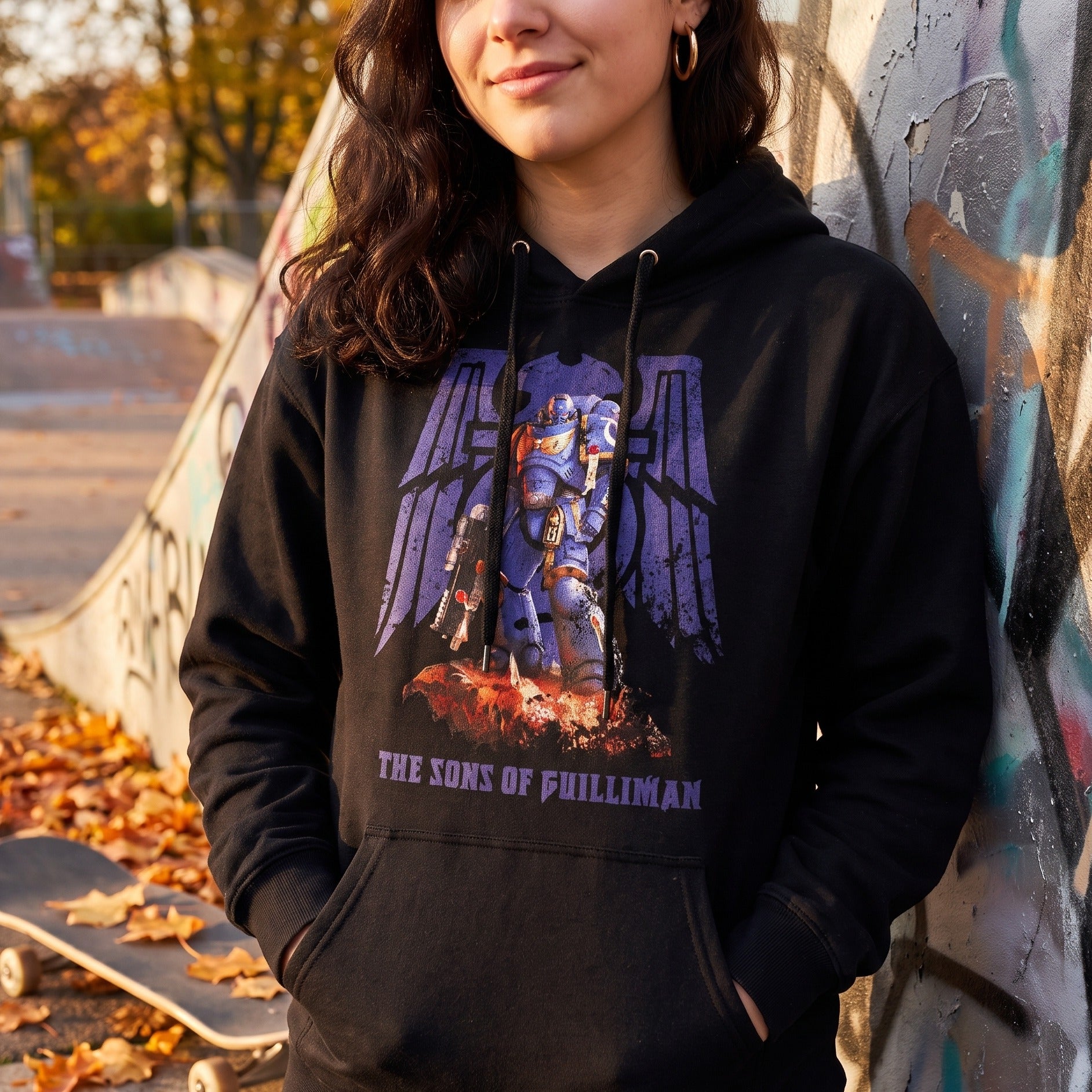 Image produit Warhammer - Hoodie Space Marines noir