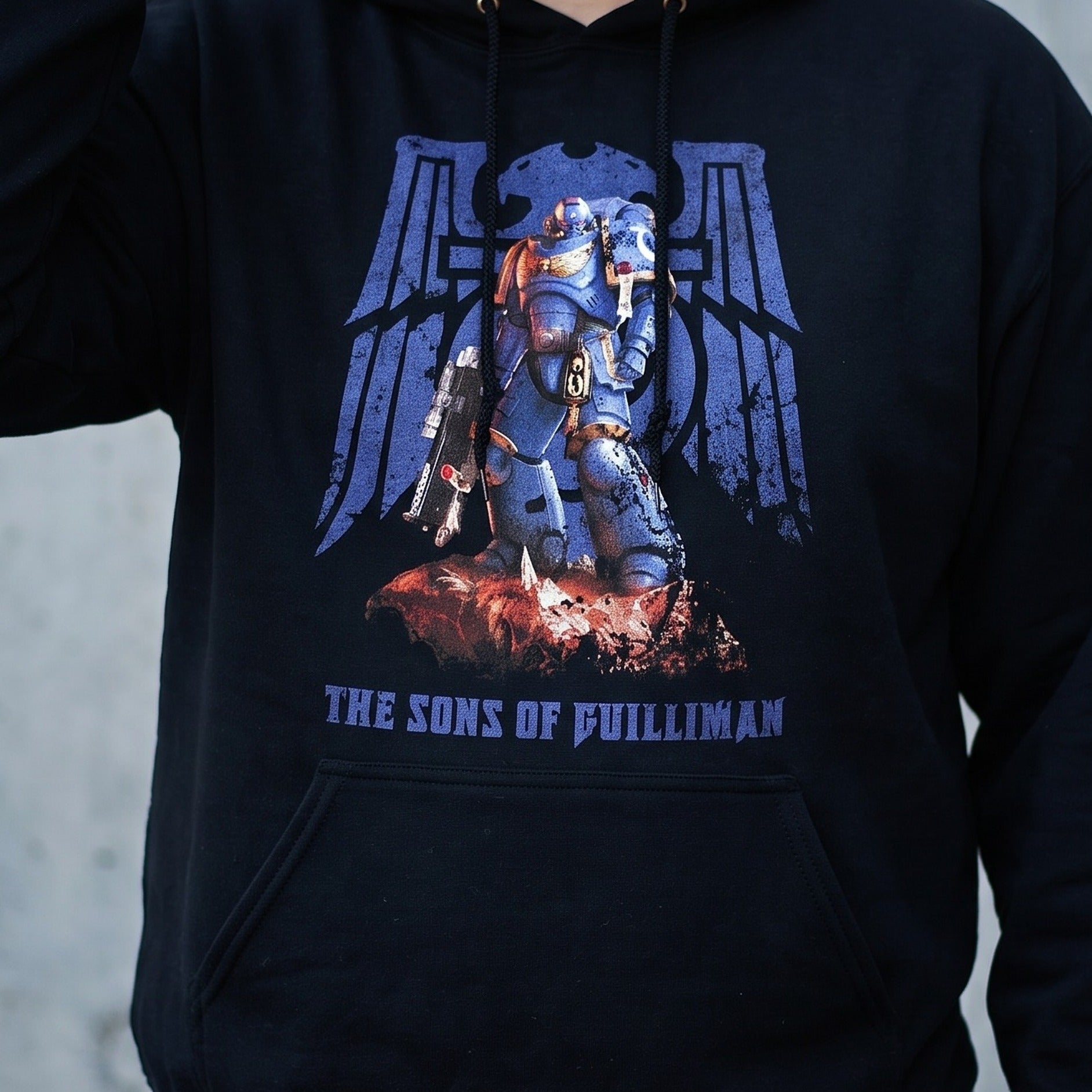 Image produit Warhammer - Hoodie Space Marines noir