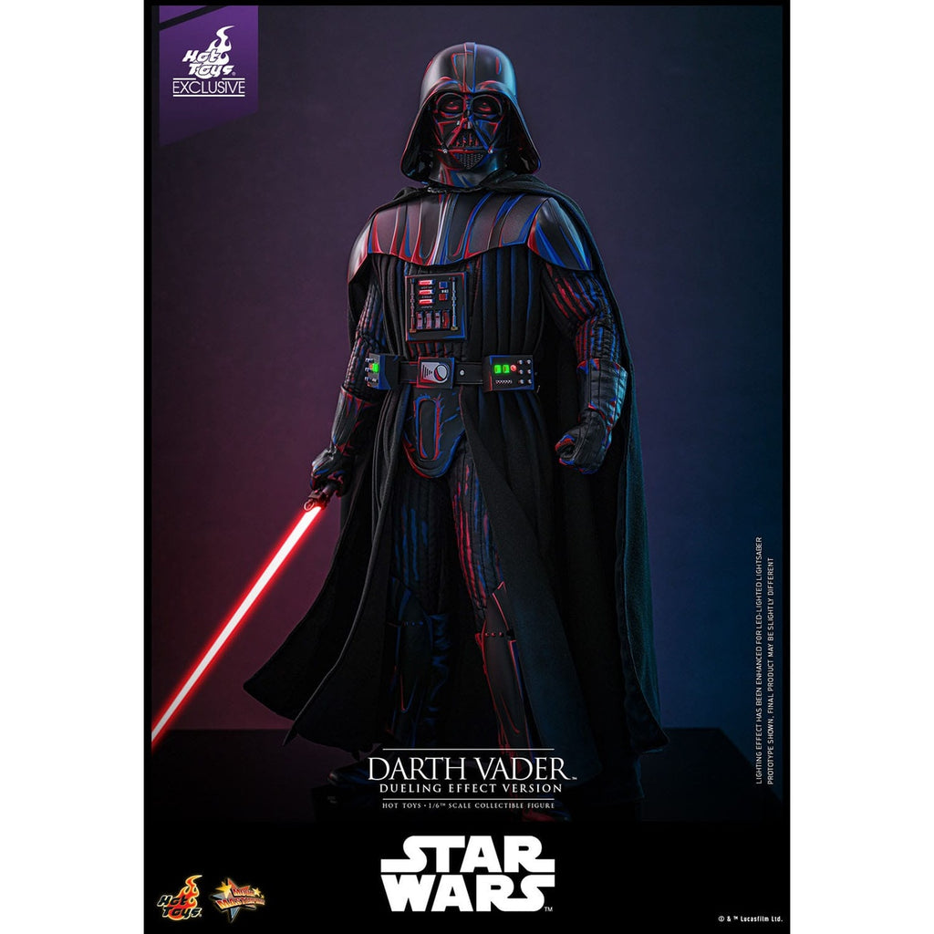 Image produit Star Wars Movie Masterpiece figurine articulée 1/6 Dark Vador (Dueling Effect Version) Hot Toys Exclusive 35 cm