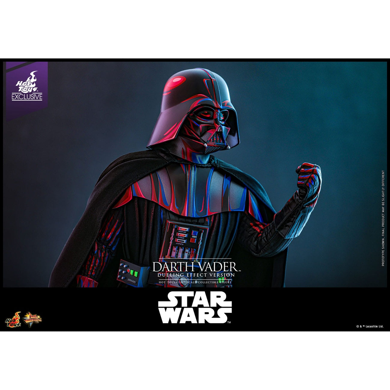 Image produit Star Wars Movie Masterpiece figurine articulée 1/6 Dark Vador (Dueling Effect Version) Hot Toys Exclusive 35 cm