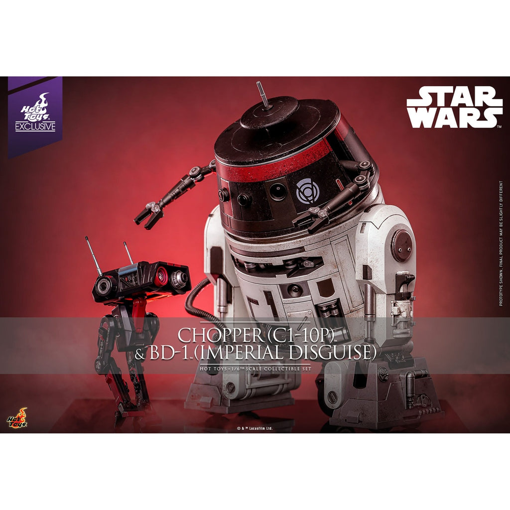 Product image Star Wars Action Figure Set 1/6 Chopper (C1-10P™) & BD-1™ (Imperial Disguise) 18 cm & 8 cm