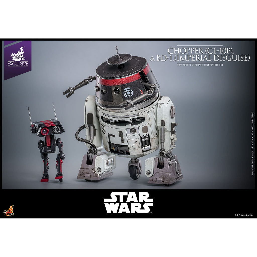 Product image Star Wars Action Figure Set 1/6 Chopper (C1-10P™) & BD-1™ (Imperial Disguise) 18 cm & 8 cm