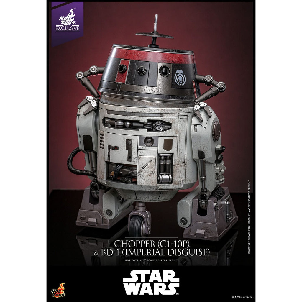 Product image Star Wars Action Figure Set 1/6 Chopper (C1-10P™) & BD-1™ (Imperial Disguise) 18 cm & 8 cm