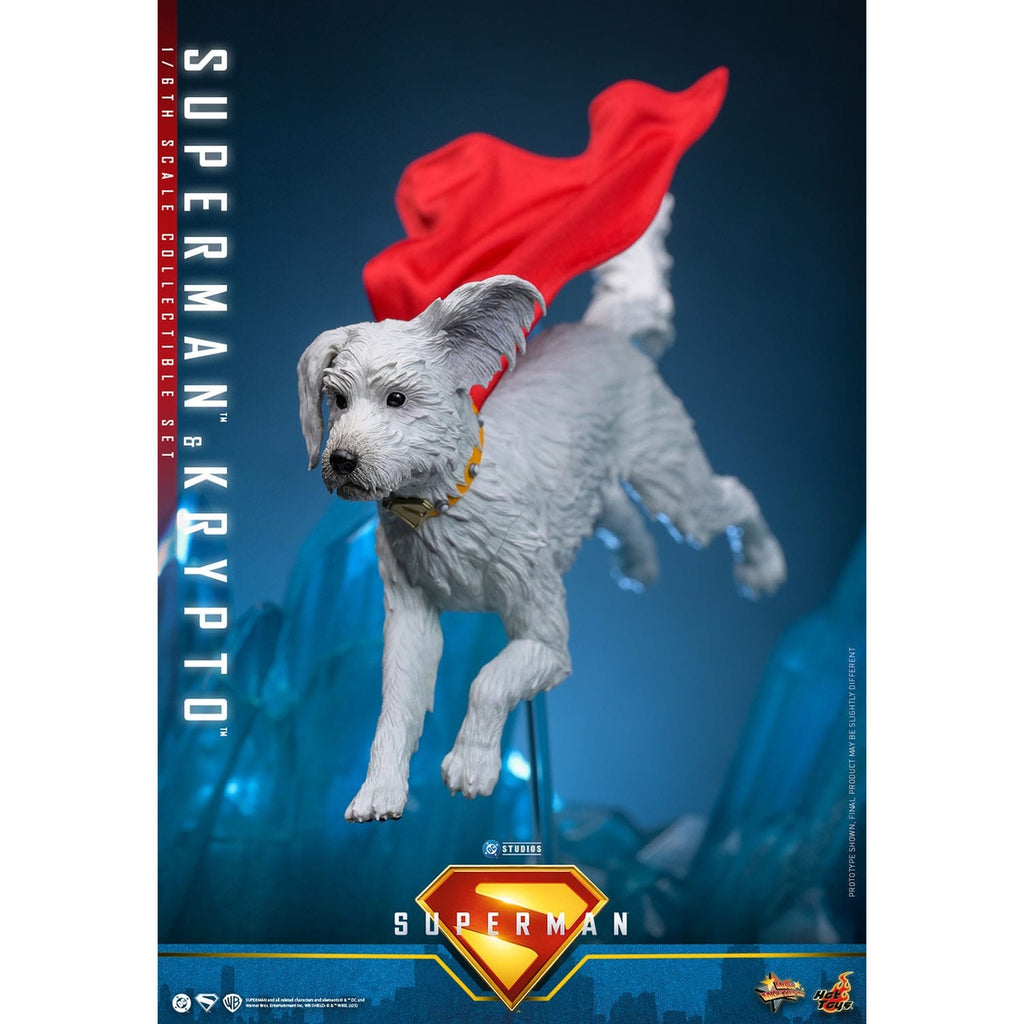 Image produit Superman (2025) Movie Masterpiece figurine articulée 1/6 Superman & Krypto 33 cm