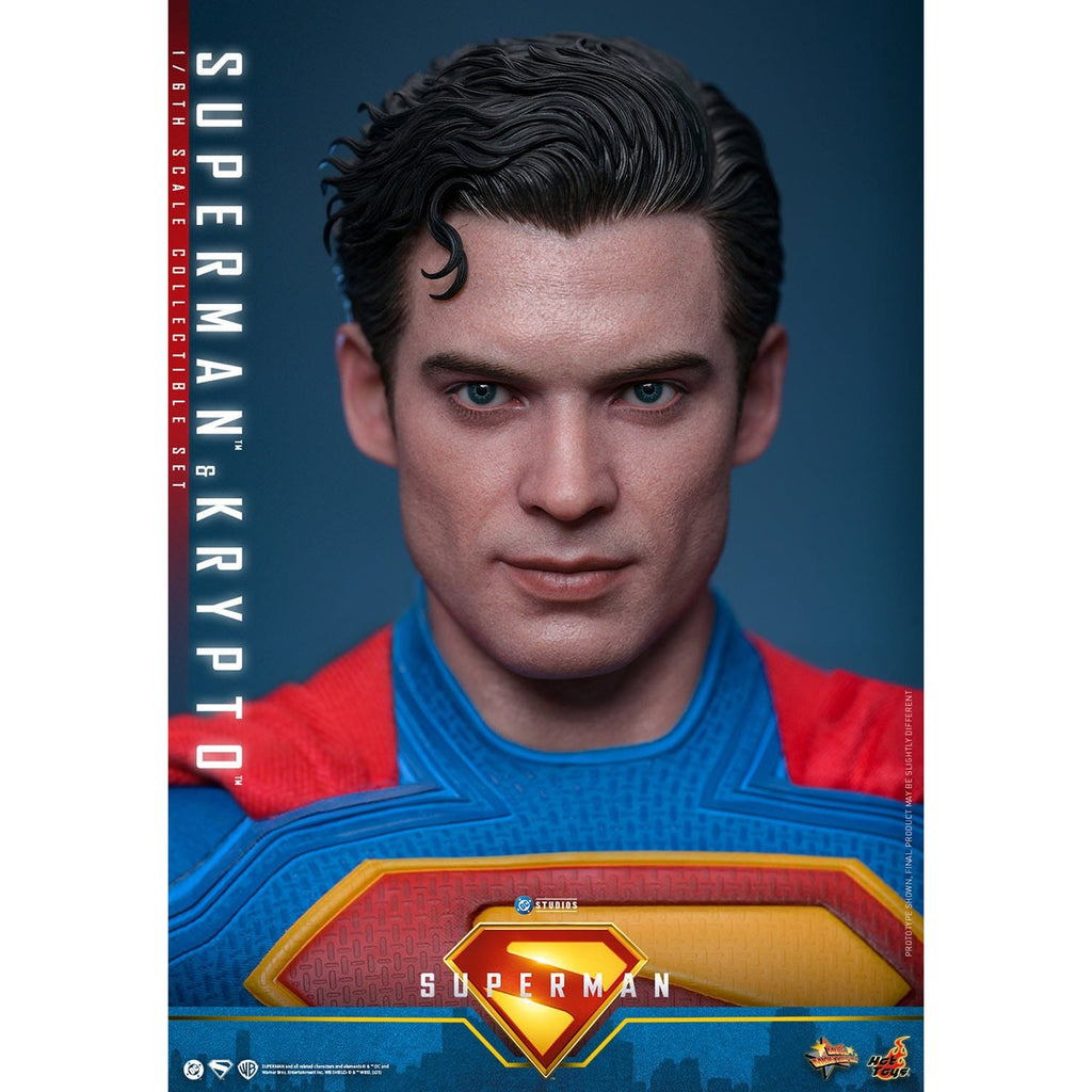 Image produit Superman (2025) Movie Masterpiece figurine articulée 1/6 Superman & Krypto 33 cm