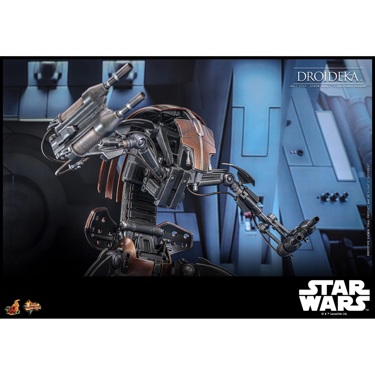 Image produit Star Wars Épisode I Movie Masterpiece Figurine articulée 1/6 Droideka 27 cm