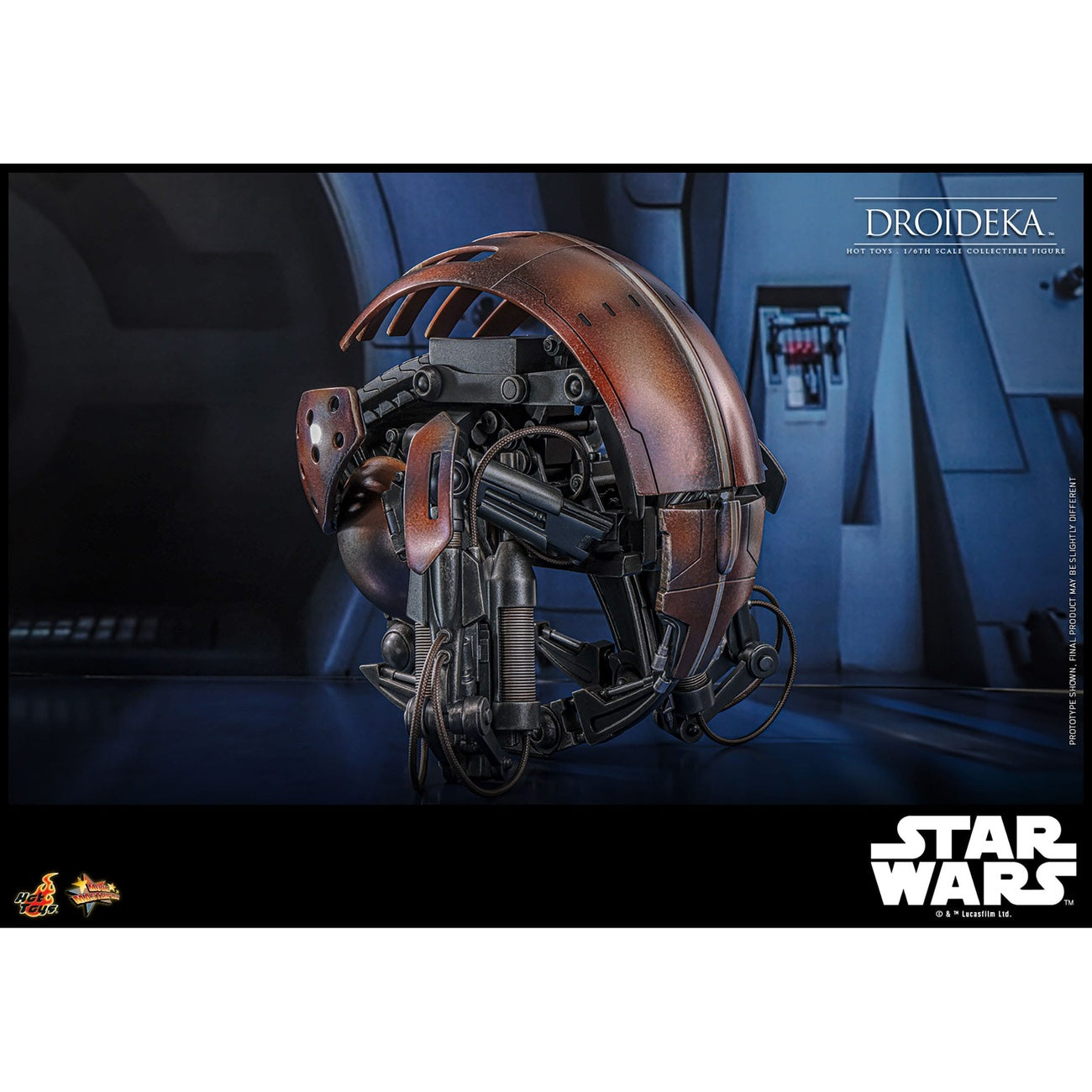 Image produit Star Wars Épisode I Movie Masterpiece Figurine articulée 1/6 Droideka 27 cm