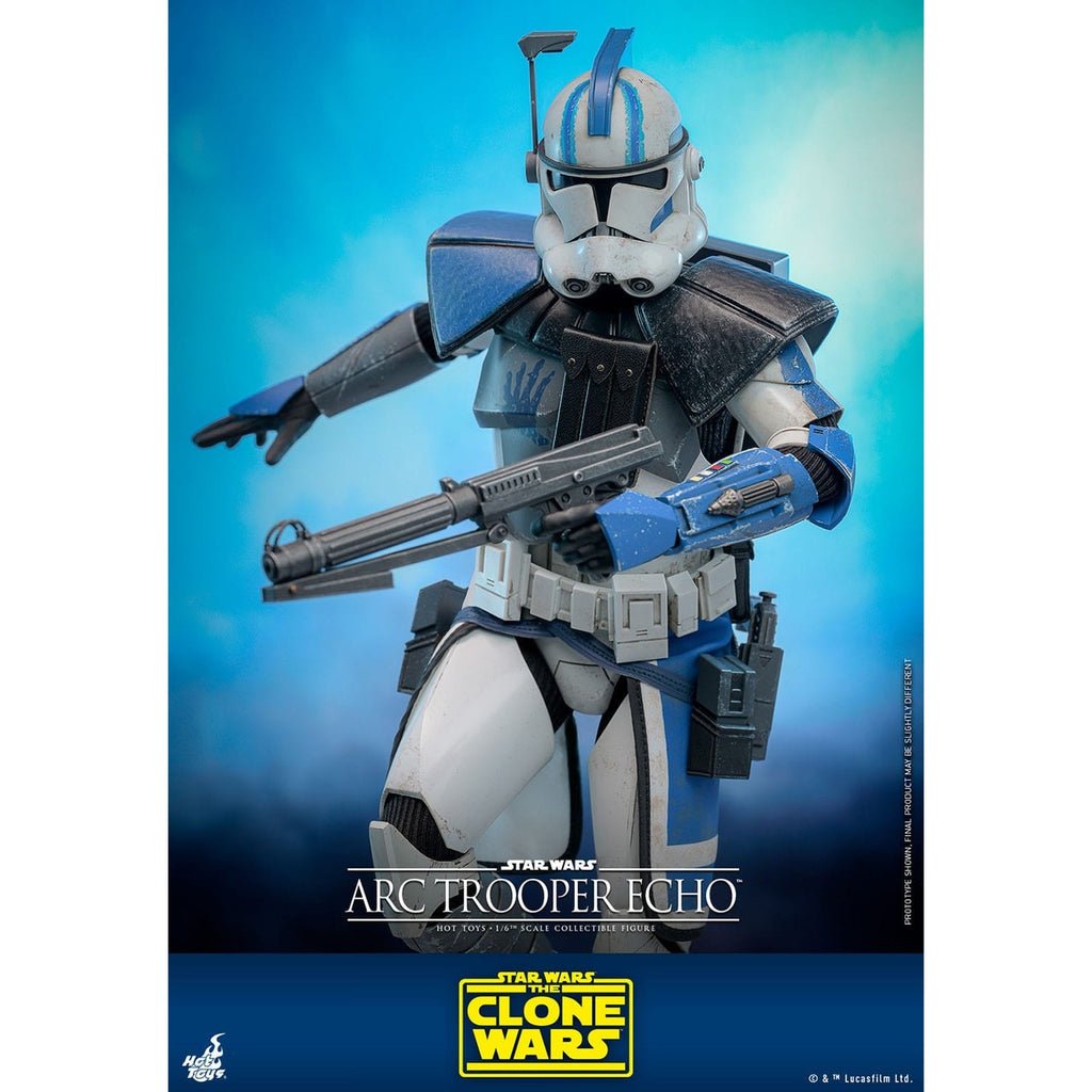 Image produit Star Wars : The Clone Wars Figurine articulée 1/6 ARC Trooper Echo 30 cm