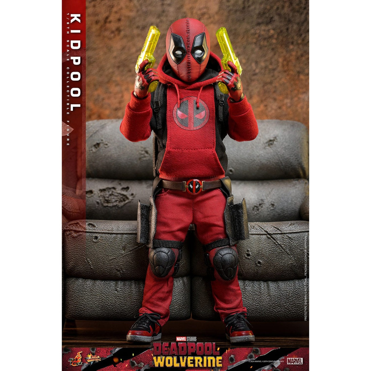 Image produit Deadpool & Wolverine Movie Masterpiece figurine articulée 1/6 Kidpool 22 cm