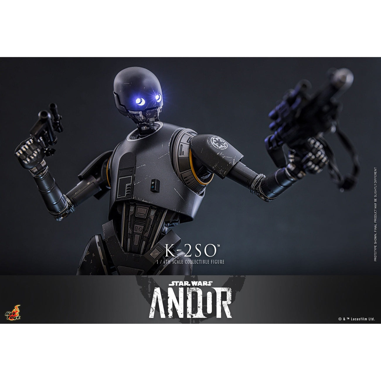 Image produit Star Wars : Andor Figurine articulée 1/6 K-2SO 36 cm