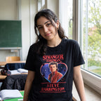 Image produit Stranger Things - T-shirt Steve Love noir