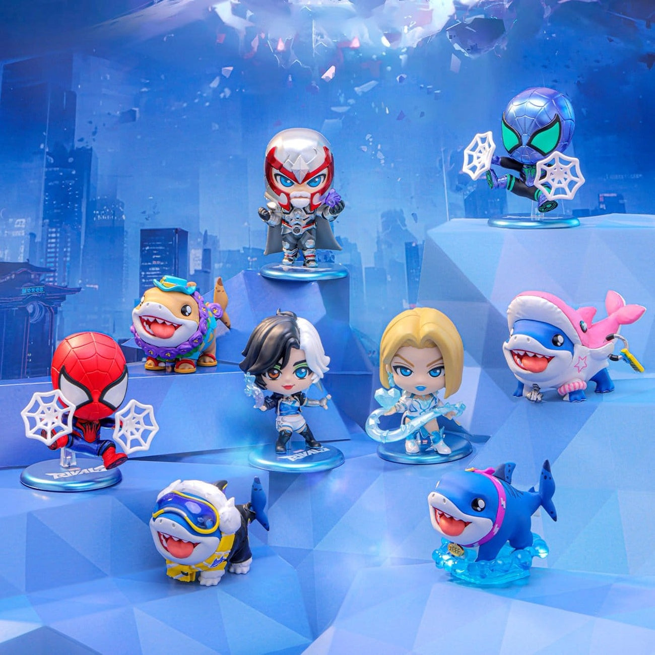 Image produit Marvel Rivals Cosbi Mini-figurines en boîte mystère Marvel Rivals Cosbi Collection présentoir 10 cm (8)