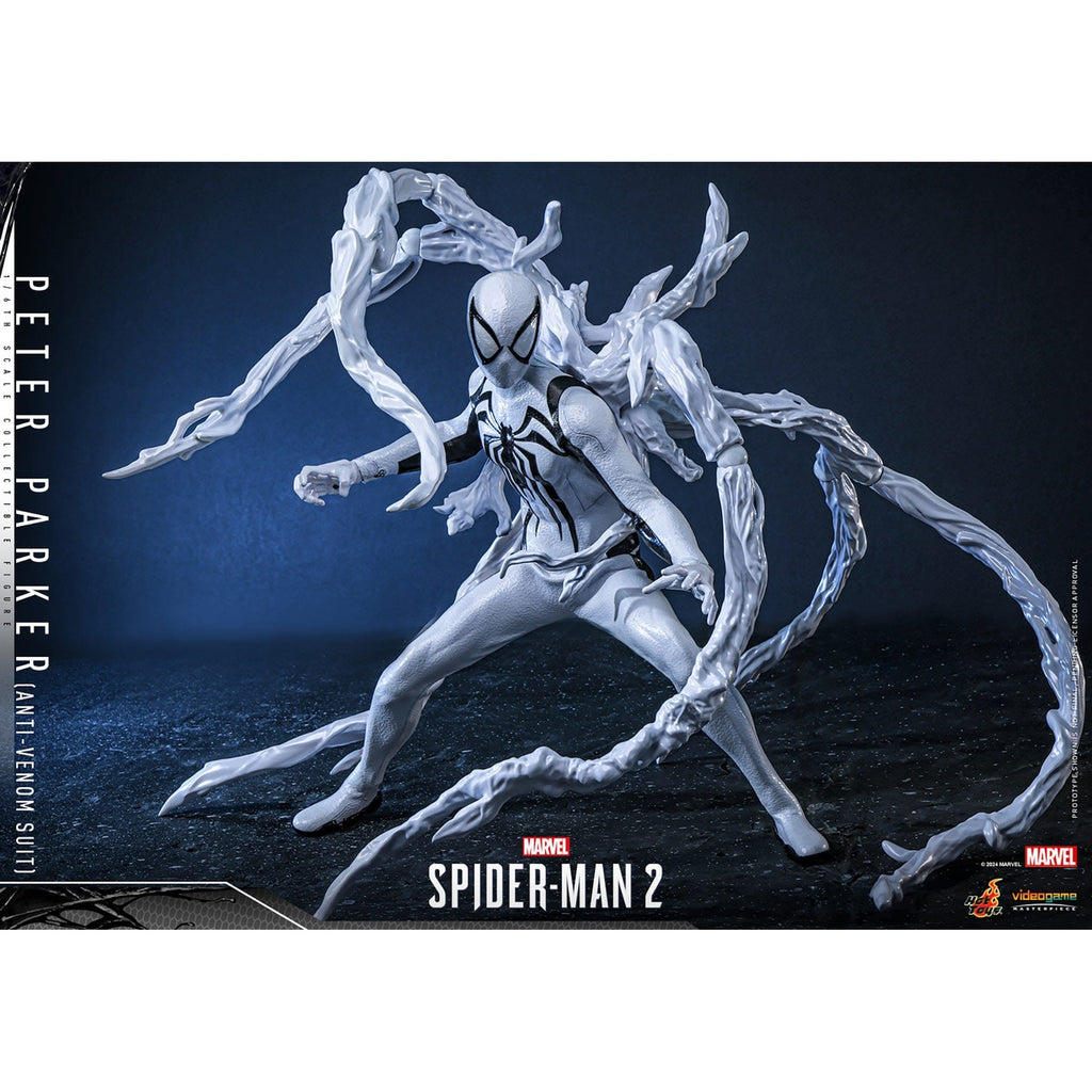 Image produit Spider-Man 2 Jeu vidéo Masterpiece figurine articulée 1/6 Peter Parker (Anti-Venom Suit) 30 cm