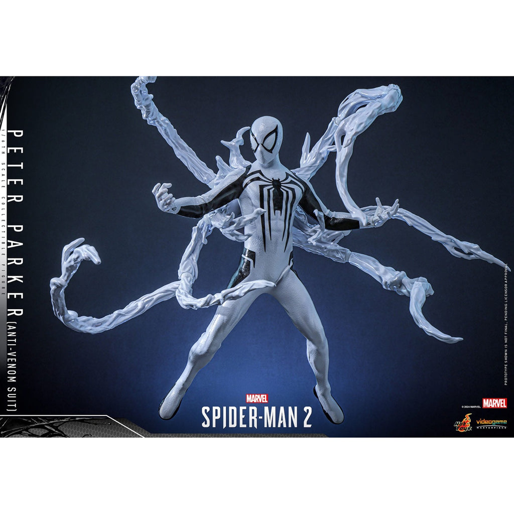 Image produit Spider-Man 2 Jeu vidéo Masterpiece figurine articulée 1/6 Peter Parker (Anti-Venom Suit) 30 cm